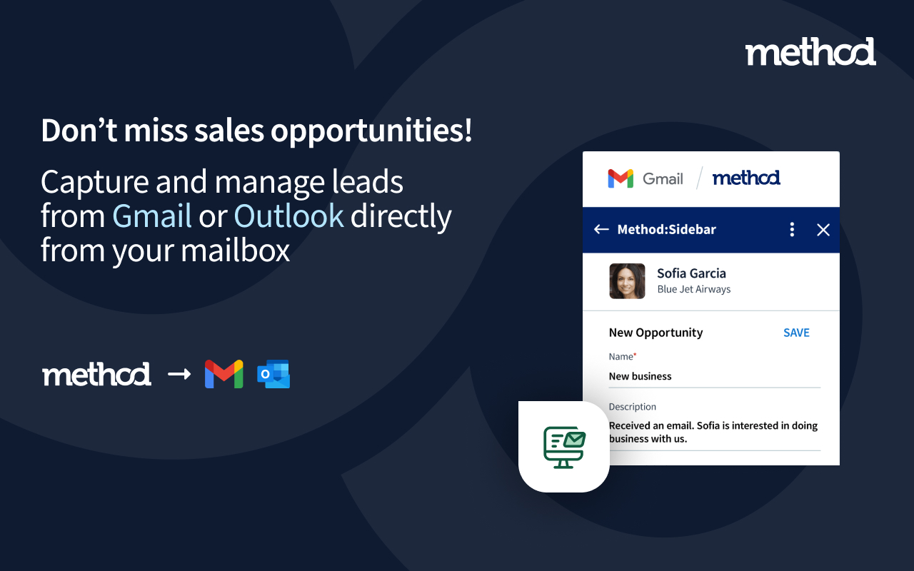 screenshot of Method CRM